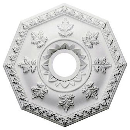 DWELLINGDESIGNS 18 in. OD x 3.50 in. ID x 1.50 in. P Architectural Accents - Nottingham Ceiling Medallion DW2572379
